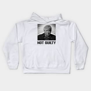 TRUMP NOT GUILTY Kids Hoodie